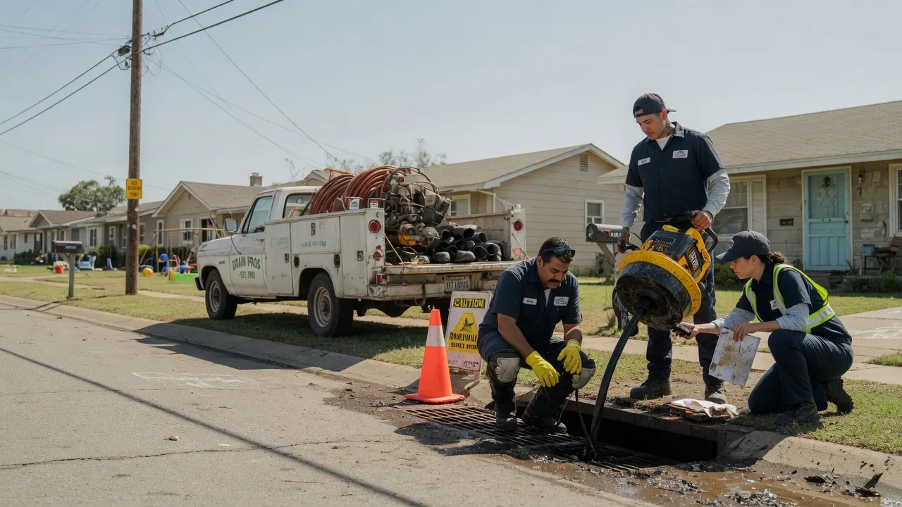 Drain Cleaning in Shongaloo, LA near me